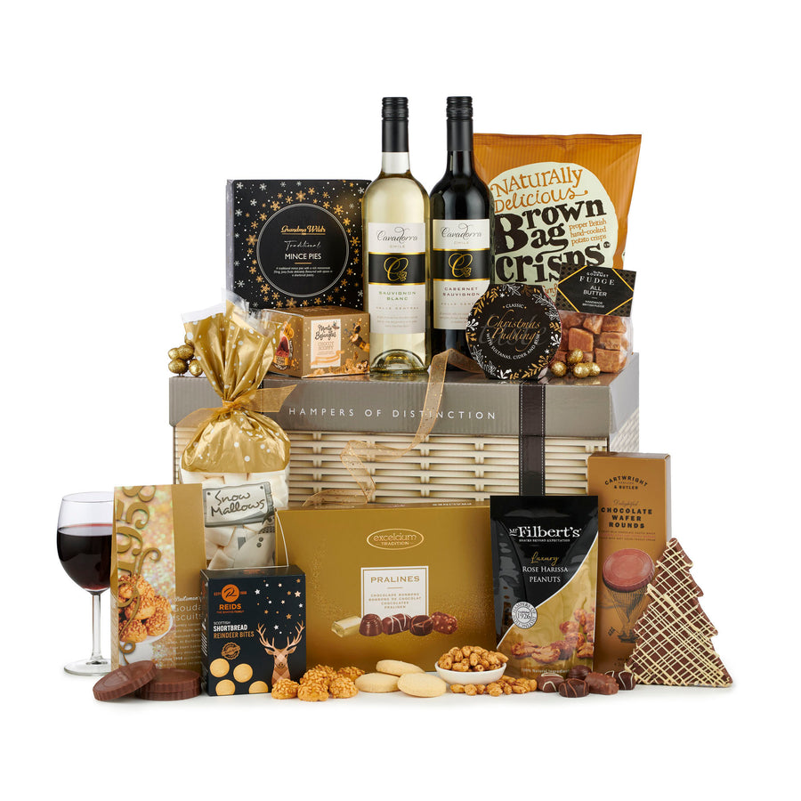 H23030 The Connoisseur Gift Hamper Box Spicers of Hythe