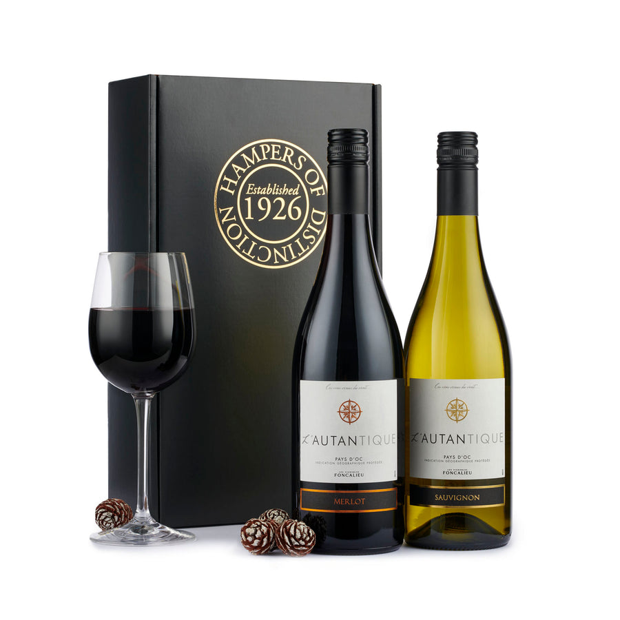 H23050 French Wine Duo Gift Set Spicers of Hythe