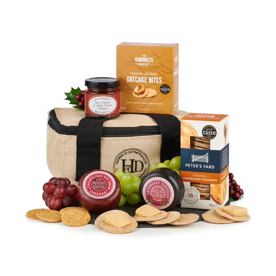 H23063 cheese hamper cool bag spicers of Hythe